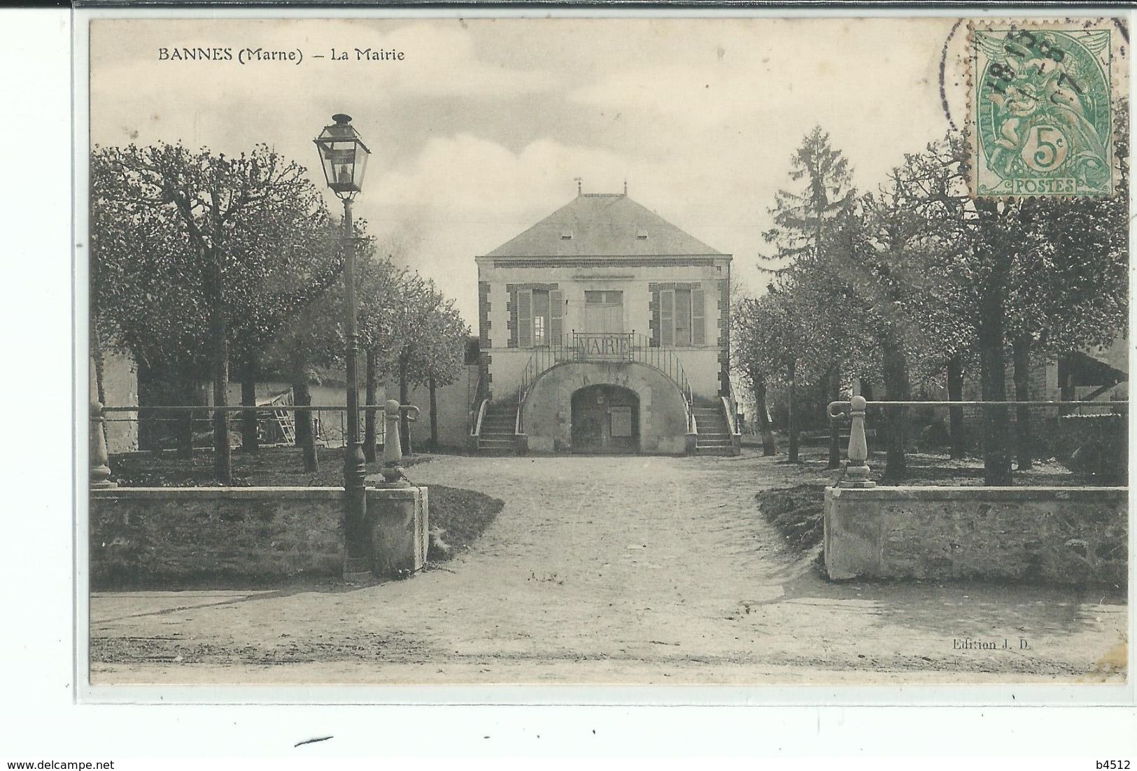 51 BANNES La Mairie - Autres & Non Classés