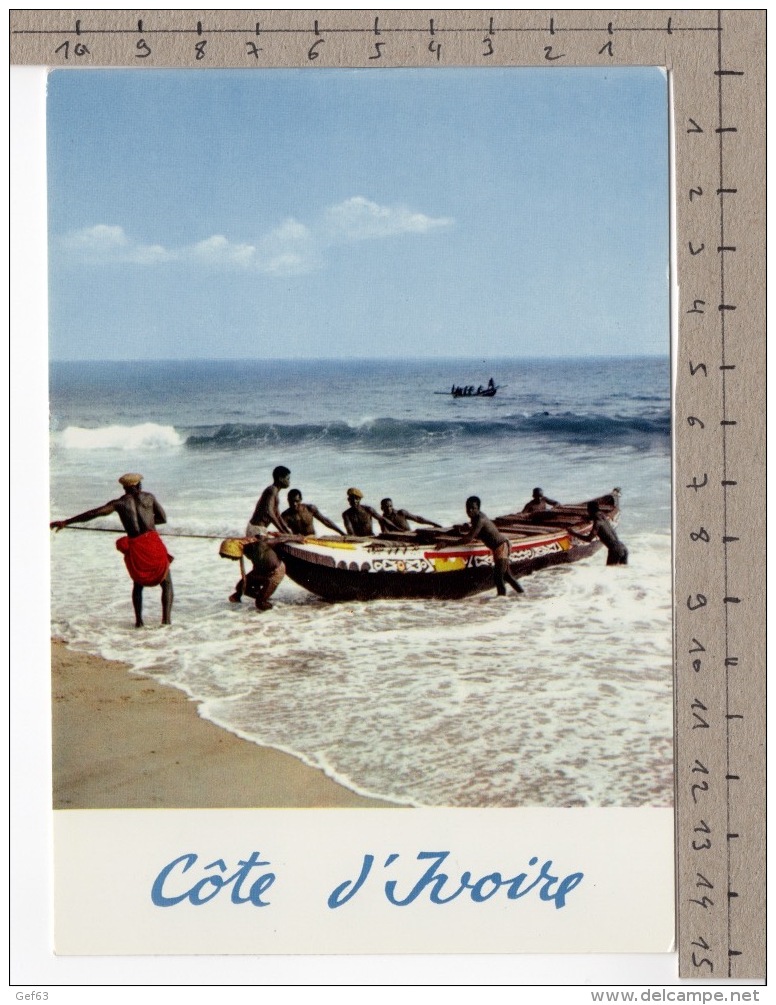 République De La Côte D'Ivoire - Barque De Pêcheurs - Côte-d'Ivoire