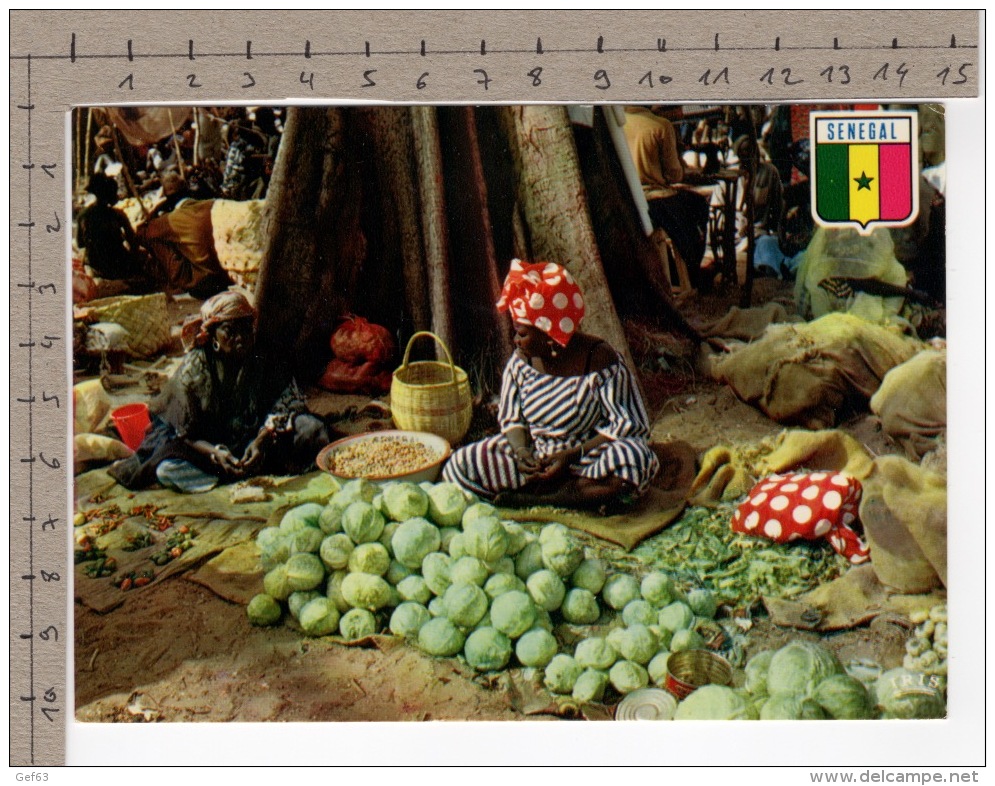 République Du Sénégal - Scène De Marché - Sénégal