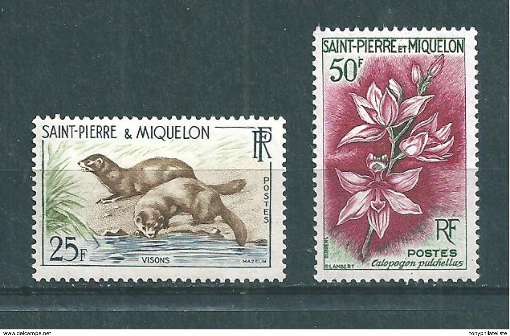 St Pierre Et Miquelon  De 1959/62  N°361 Et 363  Neufs * - Neufs