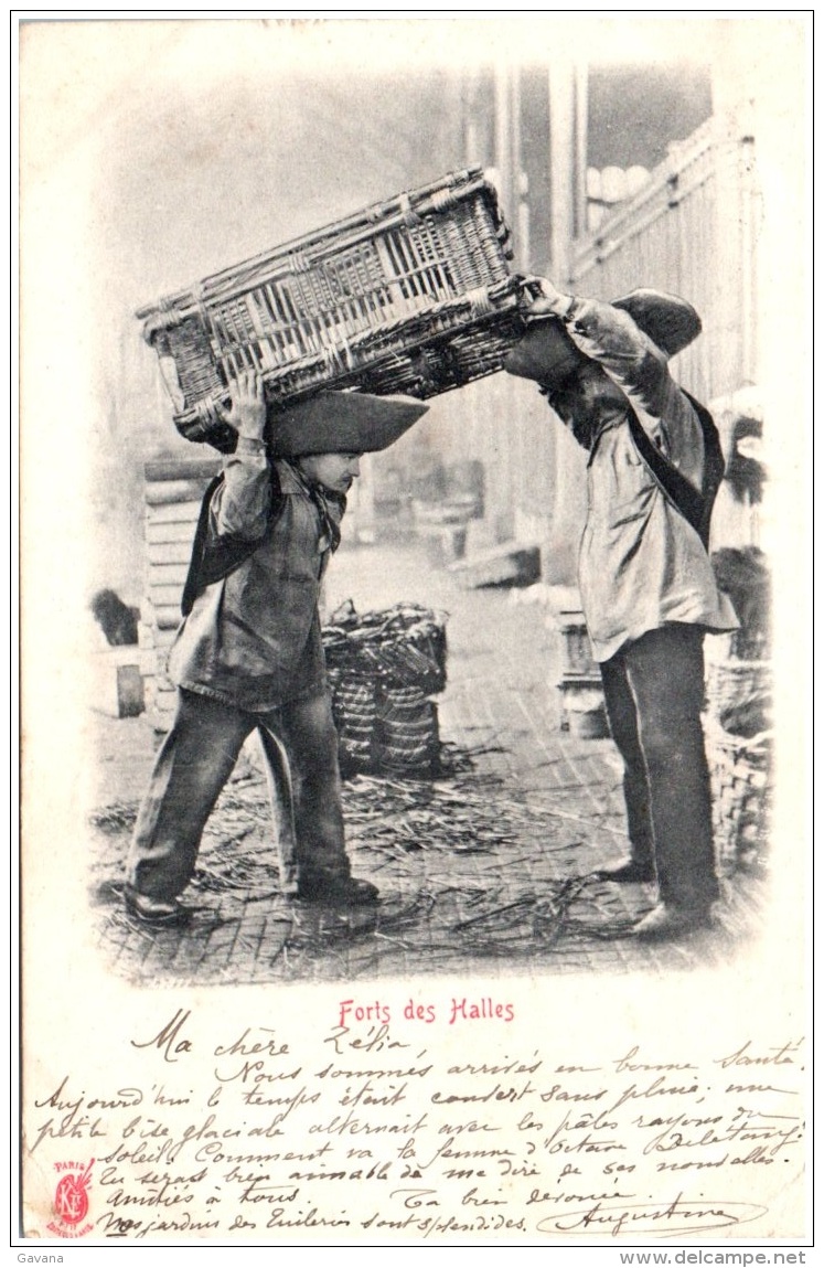 75 PARIS - Forts Des Halles   (Recto/Verso) - Autres & Non Classés