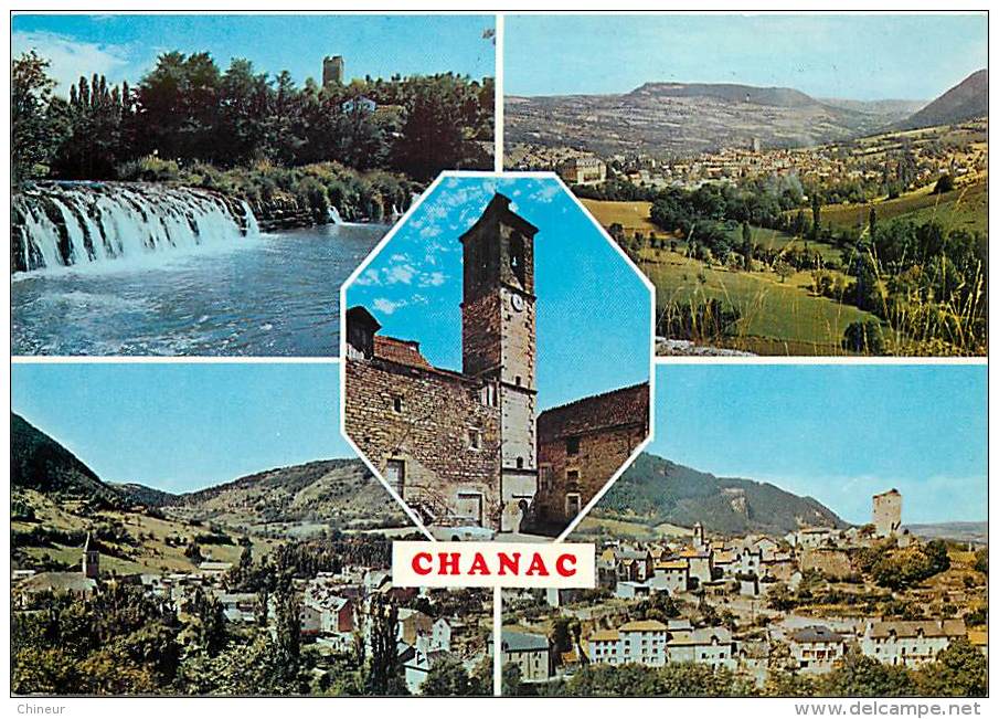 CHANAC CARTE MULTIVUES - Chanac