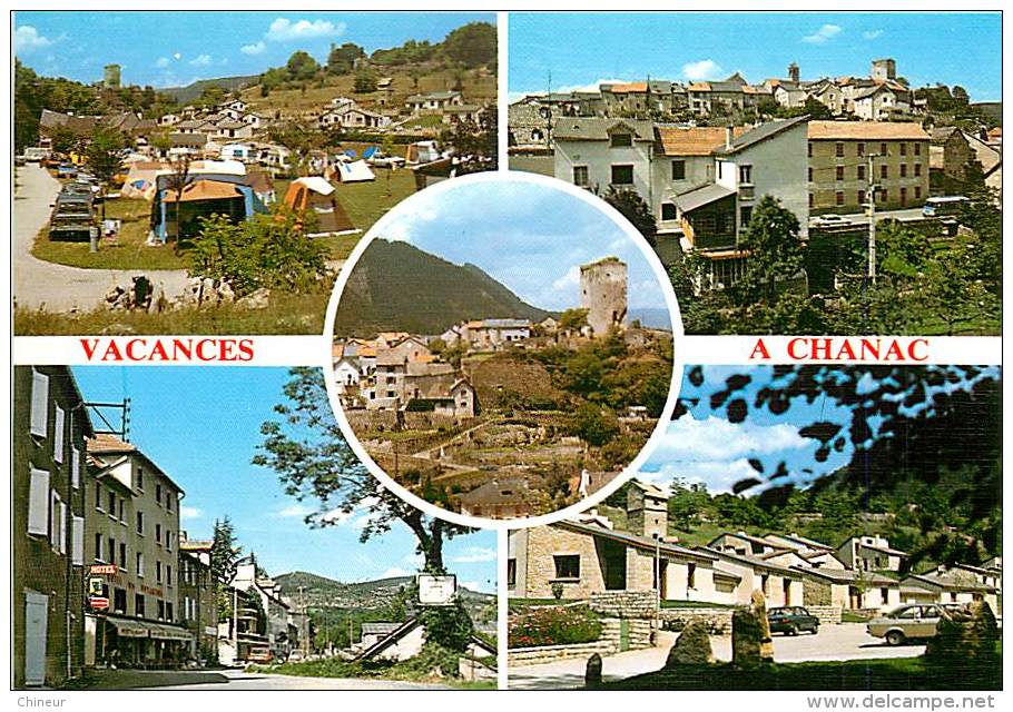 CHANAC CARTE MULTIVUES - Chanac