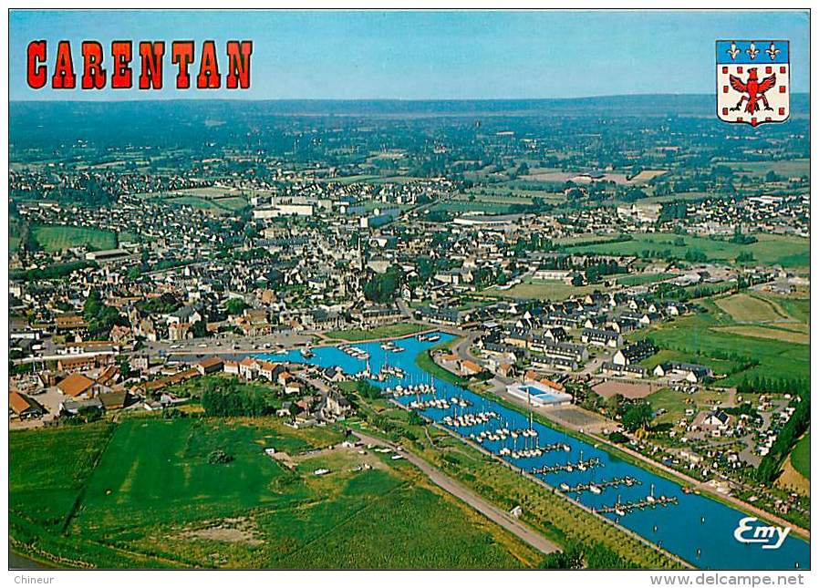 CARENTAN VUE AERIENNE - Carentan