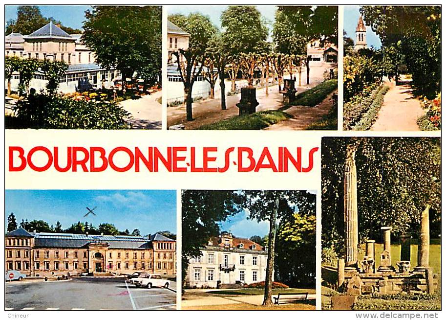 BOURBONNE LES BAINS CARTE MULTIVUES - Bourbonne Les Bains