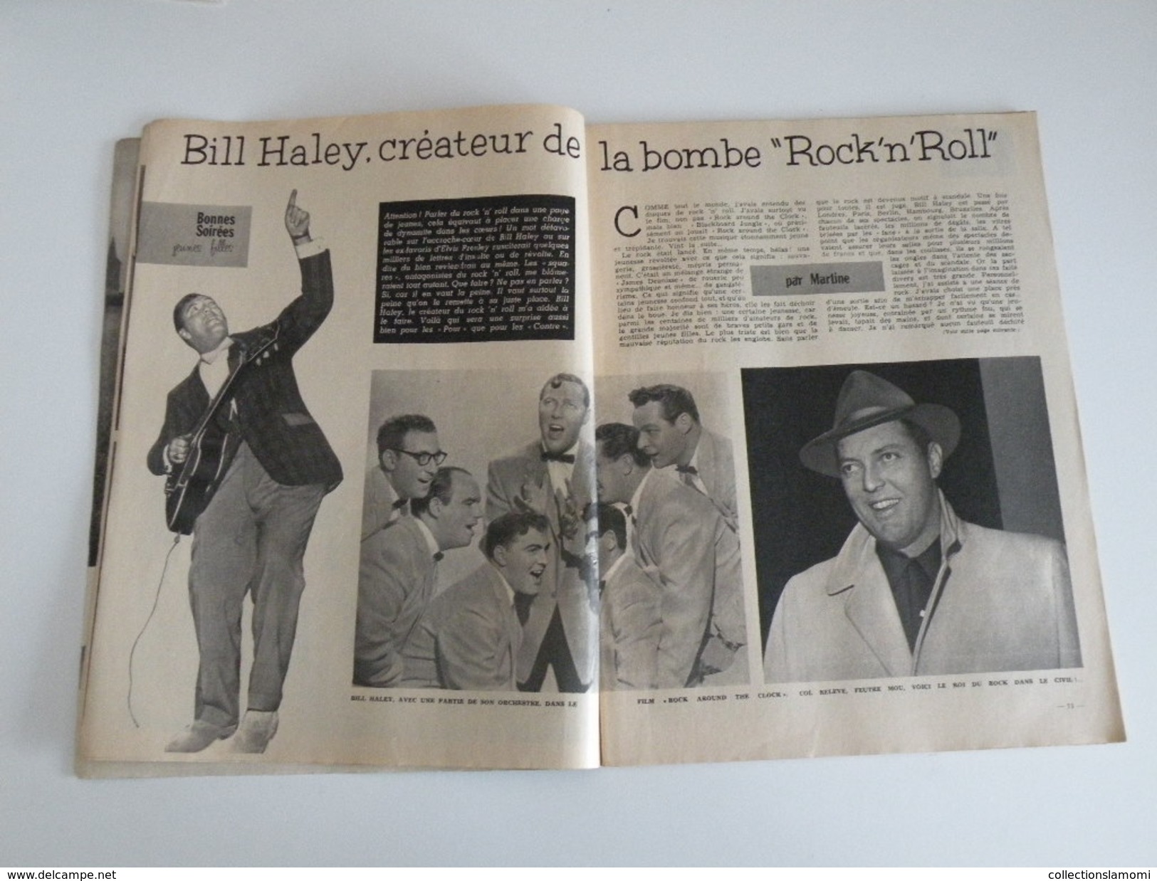 Revue Entière N°1927 - Janvier 1959, Bill Haley Le Rock'nRoll, Un Roman Complet Et Autres, Modes, Cuisines, Publicités - Informations Générales