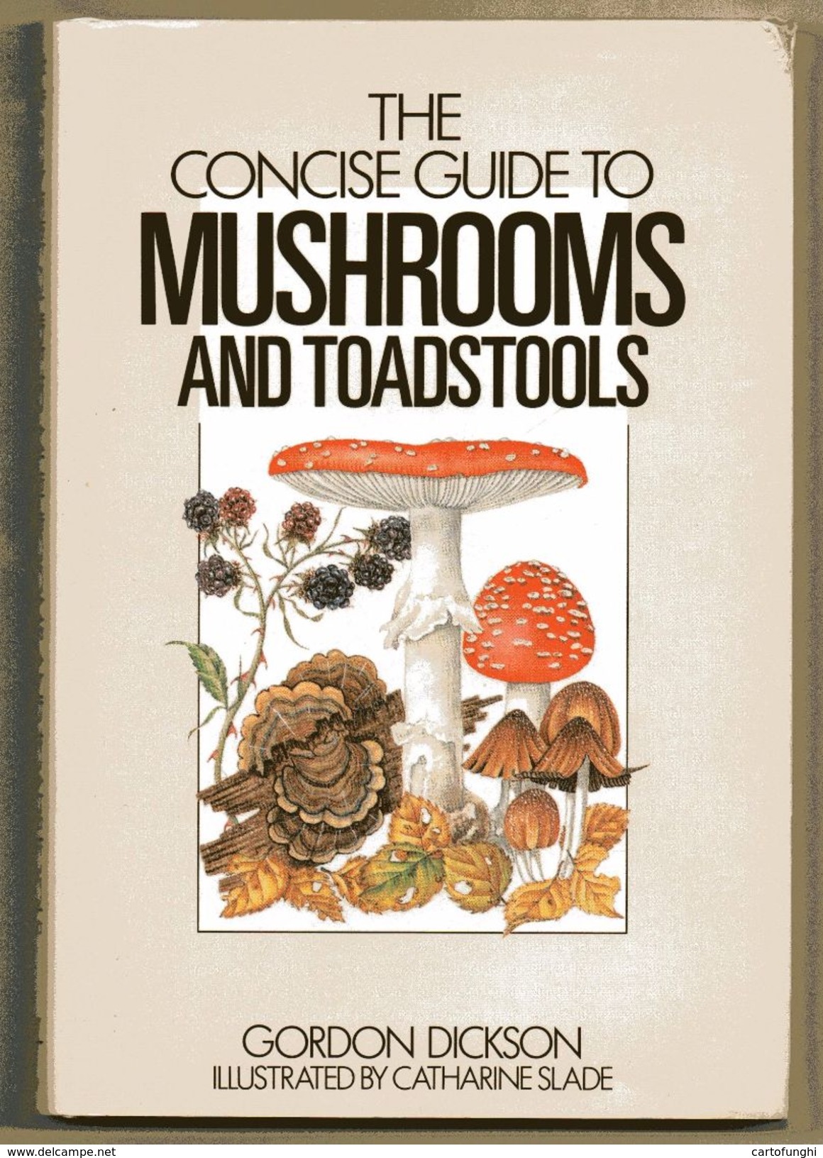 M1 THE CONCISE GUIDE TO MUSHROOMS TOADSTOOLS GORDON DICKSON   C. SLADE HARDCOVER - Other & Unclassified