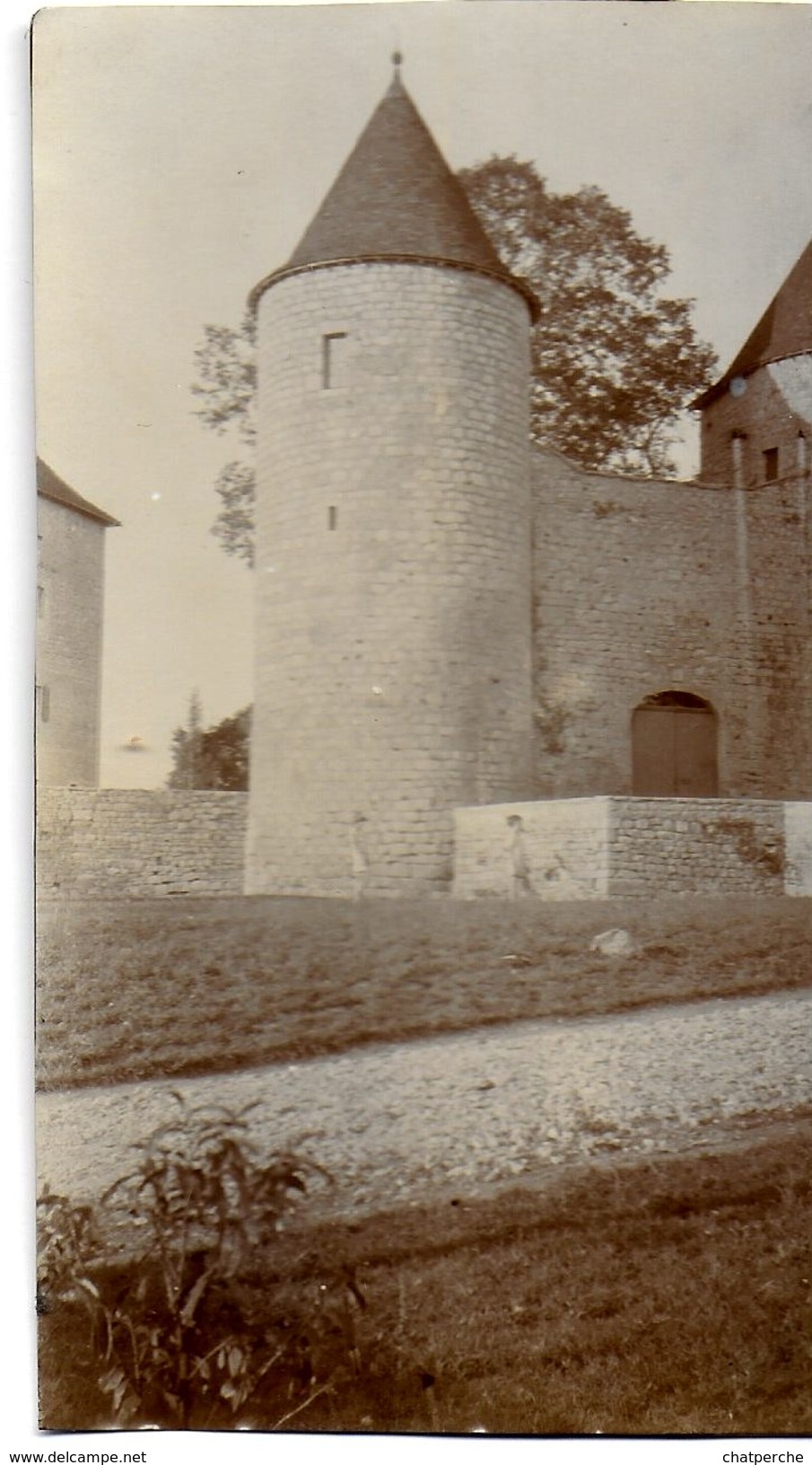 PHOTO PHOTOGRAPHIE LOT DE 2  ANDELOT 39 JURA LE CHATEAU 1928 - Lieux