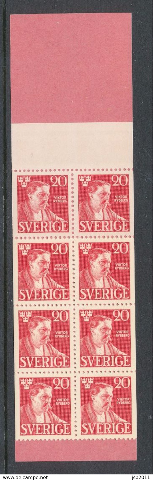 Sweden 1945 Facit #: H74 R. Viktor Rydberg. See Scanned Images MHN (**) - 1904-50