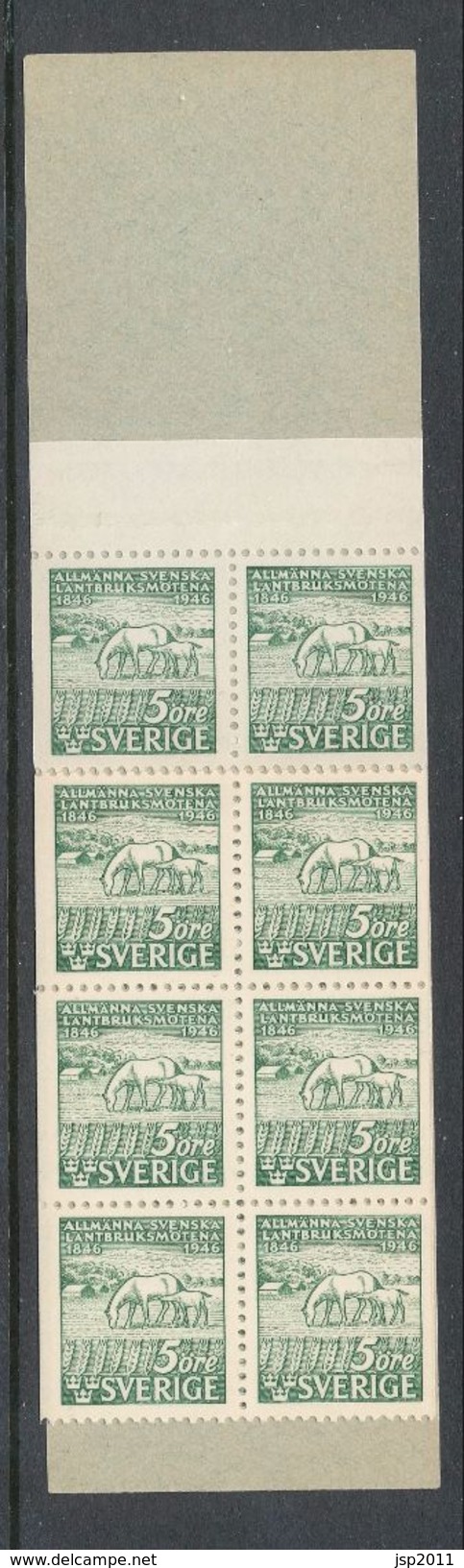 Sweden 1946 Facit #: H78 R. Centenary Of The Swedish Agriculture Shows. See Scanned Images MHN (**) - 1904-50