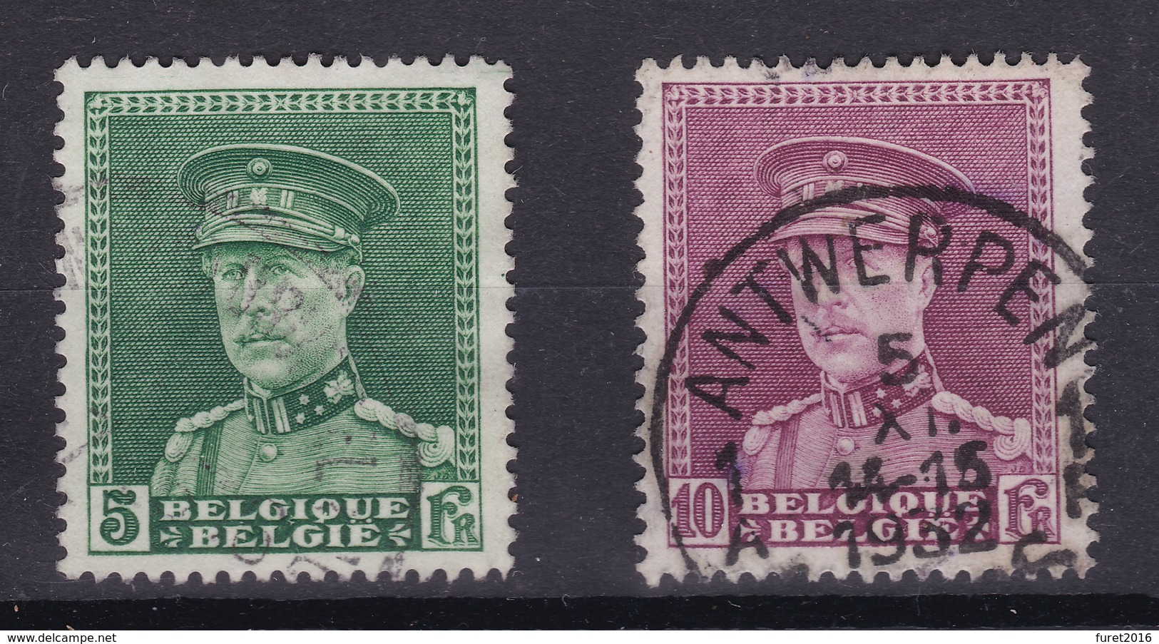 N° 323 Et 324 - 1931-1934 Quepis