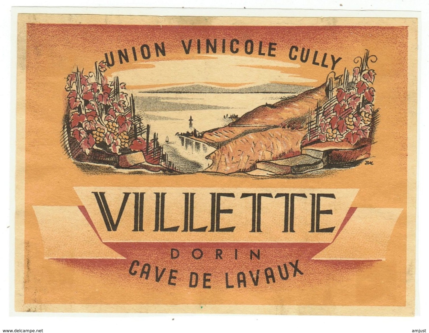 Rare // Villette Dorin, Cave De Lavaux, Union Vinicole De Cully, Vaud // Suisse - Autres & Non Classés