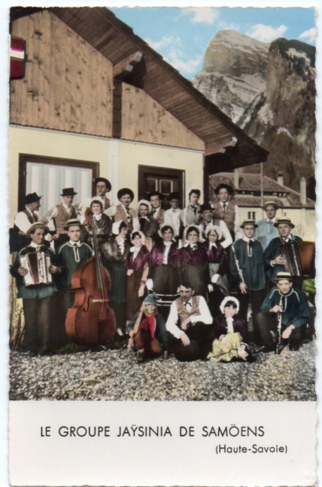 Haute-Savoie - SAMÖENS - Le Groupe Jaÿsinia - Cpsm - Ed. Rubin-Delanchy, Saint-Jeoire - Samoëns