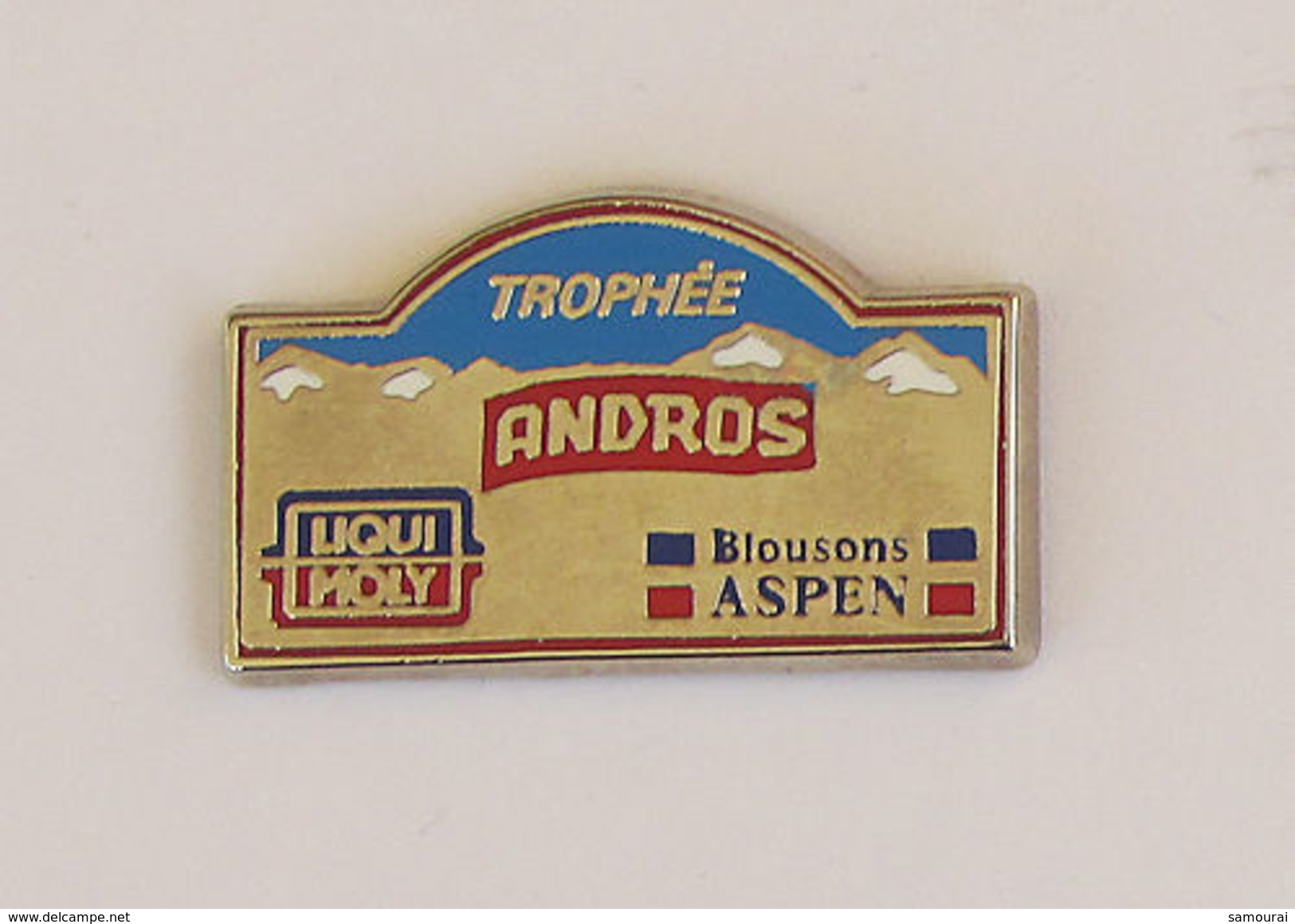 1 Pin's RALLYE CROSS - TROPHEE ANDROS - Rallye