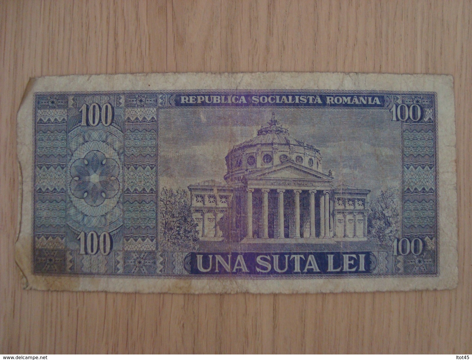 BILLET ROUMANIE UNA SUTA LEI - Rumania