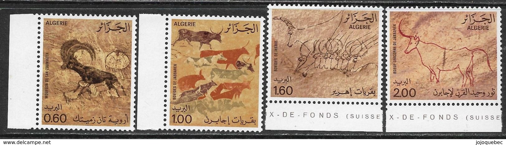 L'Algerie Neufs Sans Charniére, MINT NEVER HINGED, CAVE PAINTINGS - Algeria (1962-...)