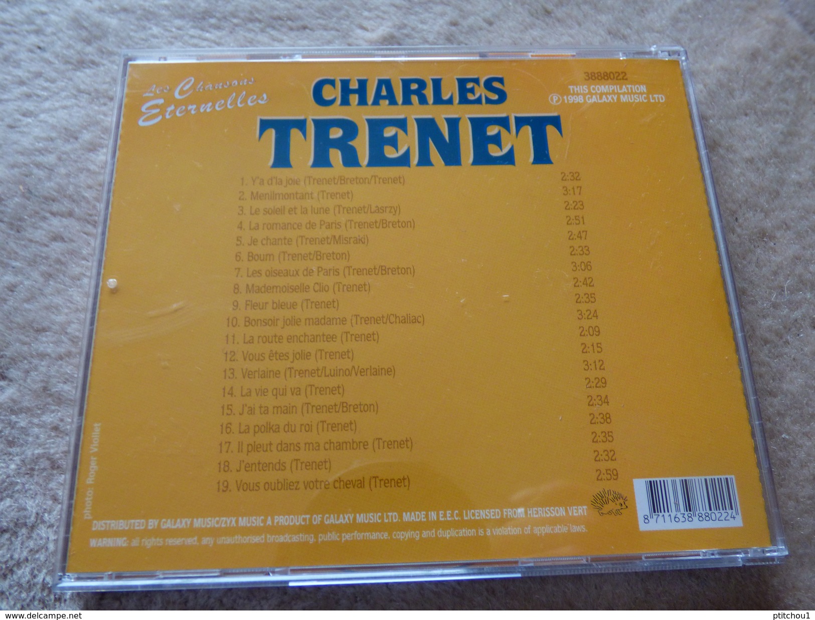 Charles TRENET - Sonstige & Ohne Zuordnung