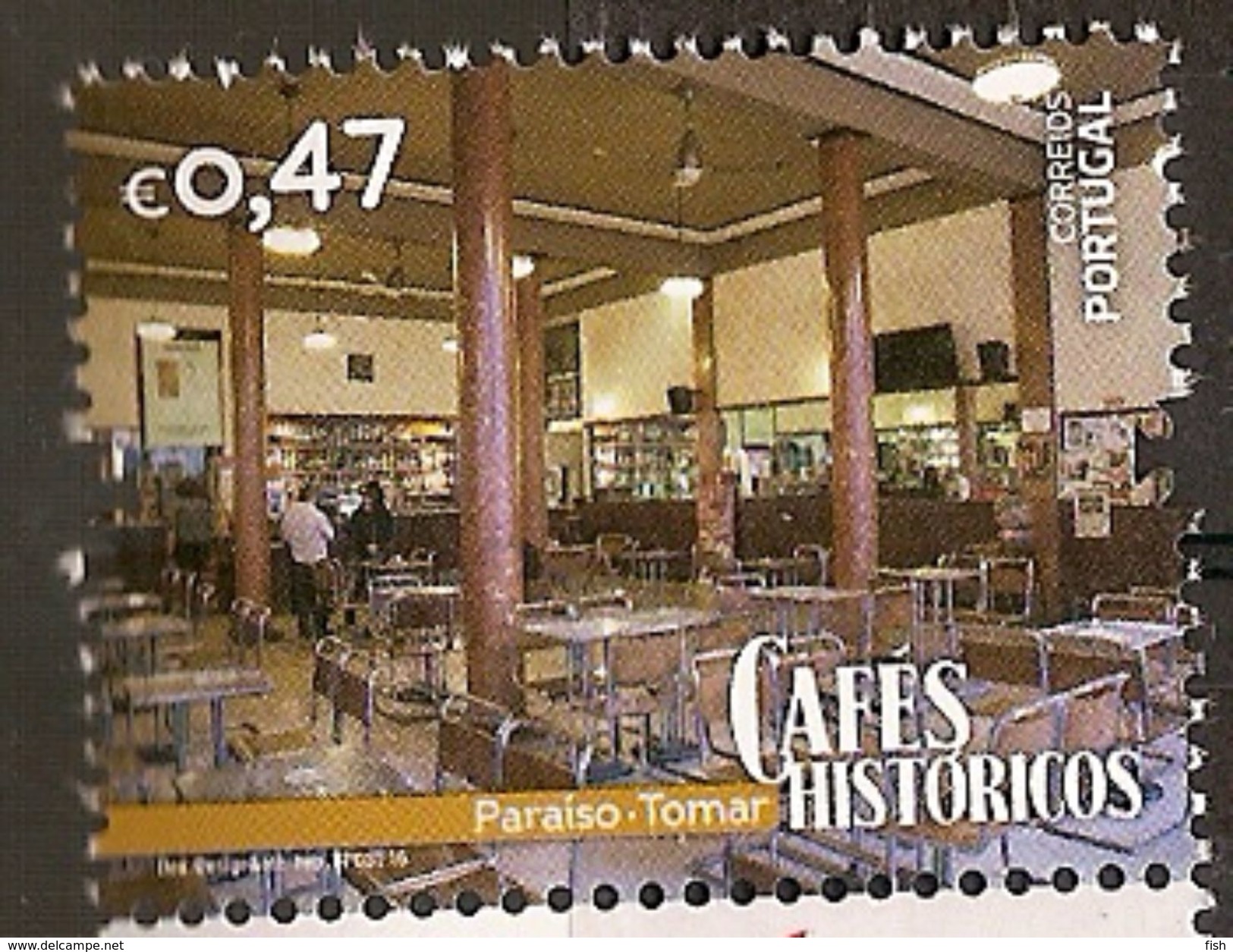 Portugal ** & Portuguese Historical Cafés, Paradise Tomar Portugal  2016 (7435) - Hotels, Restaurants & Cafés