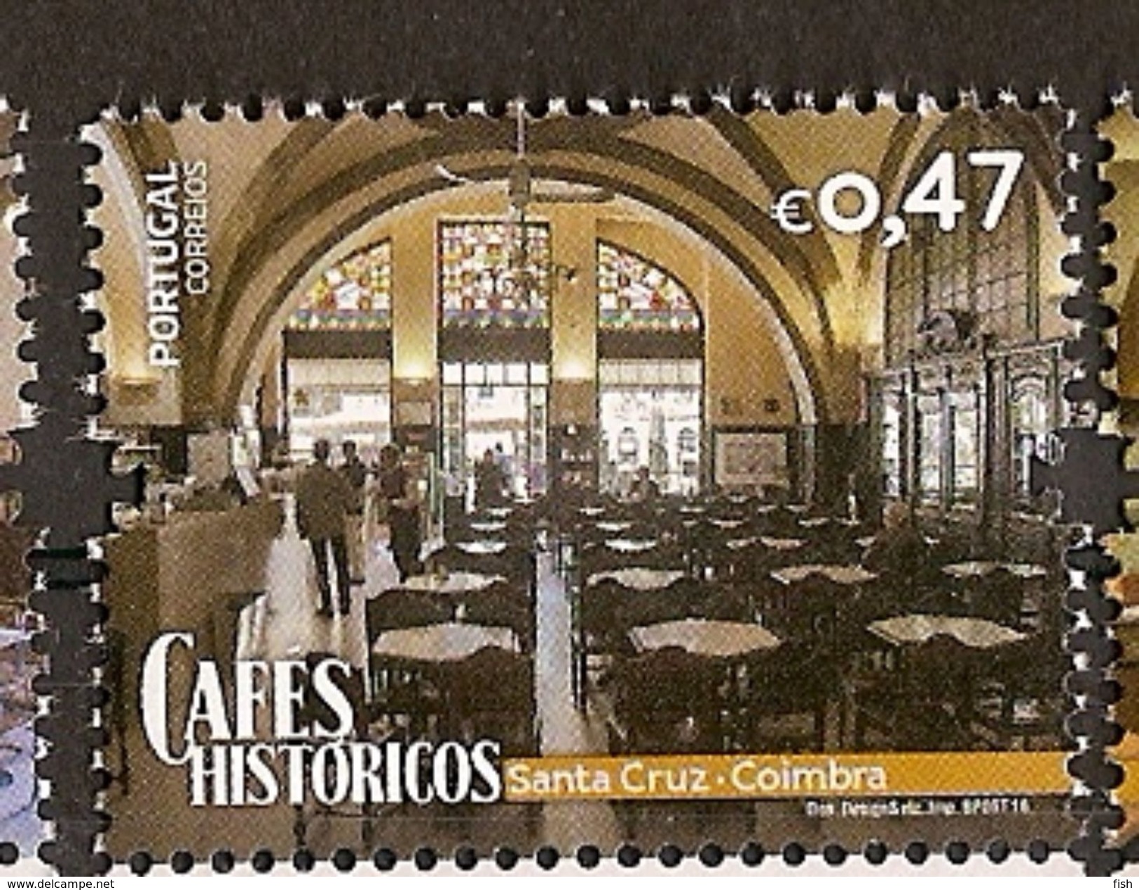 Portugal ** & Portuguese Historical Cafés,Santa Cruz Coimbra Portugal 2016 (7435) - Hotel- & Gaststättengewerbe