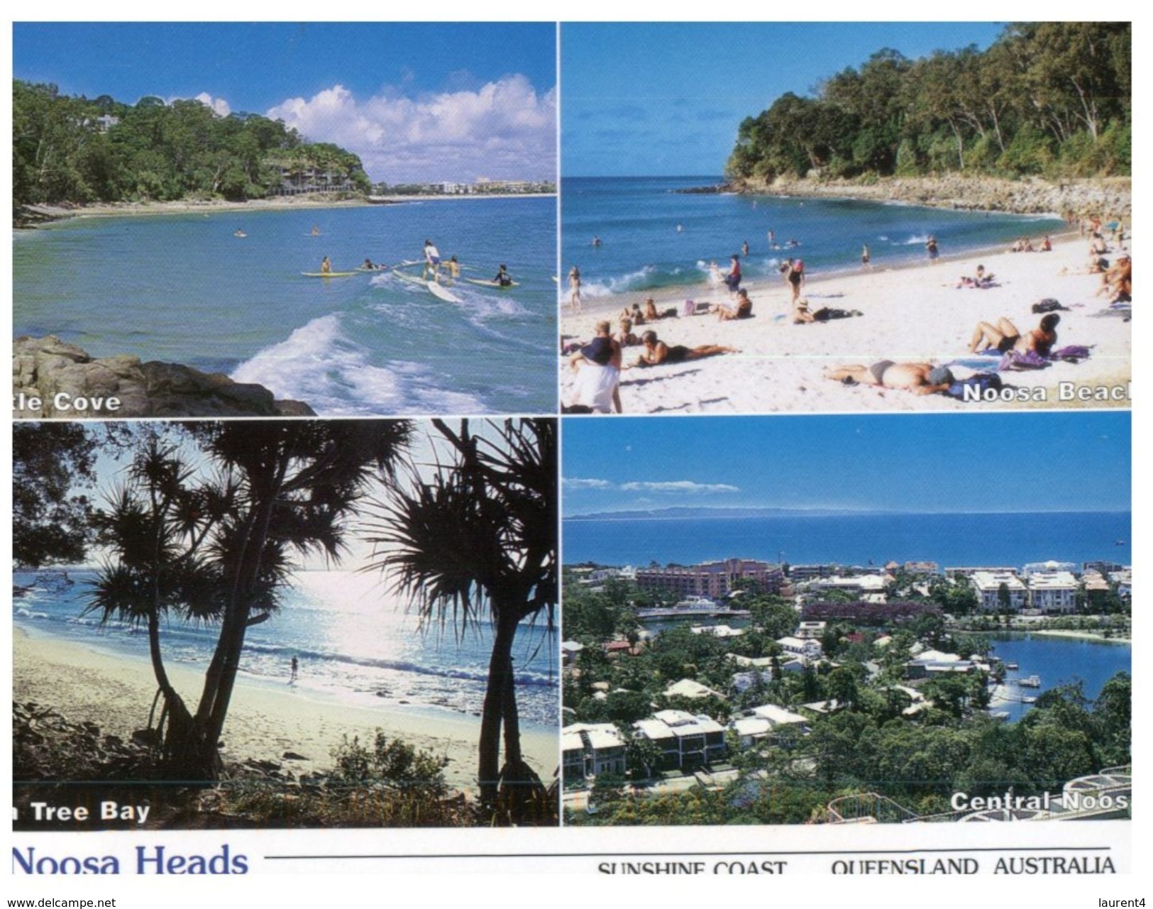 (818) Australia - (with Stamp At Back Of Card) QLD - Noosa Heads - Sunshine Coast