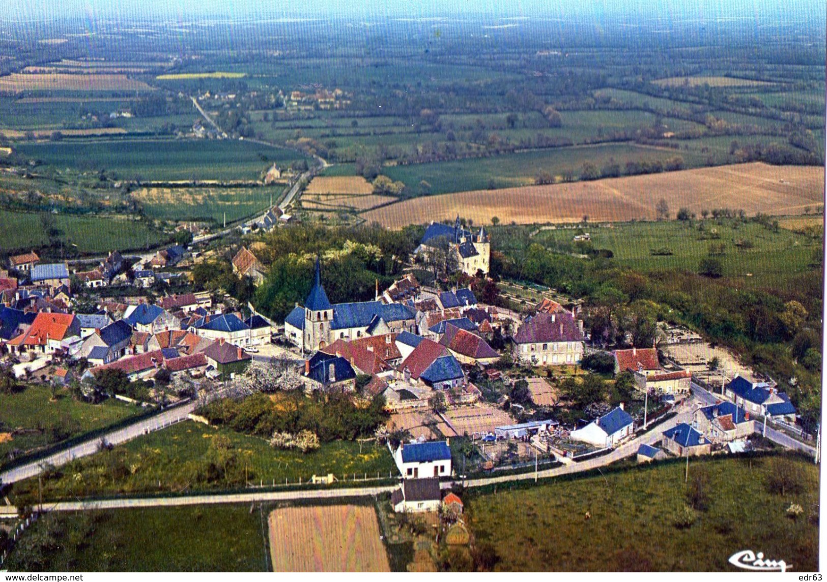 [18] Cher > Non Classés Villequiers Vue Aerienne - Autres & Non Classés