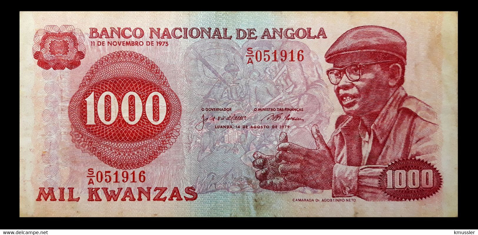 # # # Banknote Angola 1.000 Escudos 1979 # # # - Angola