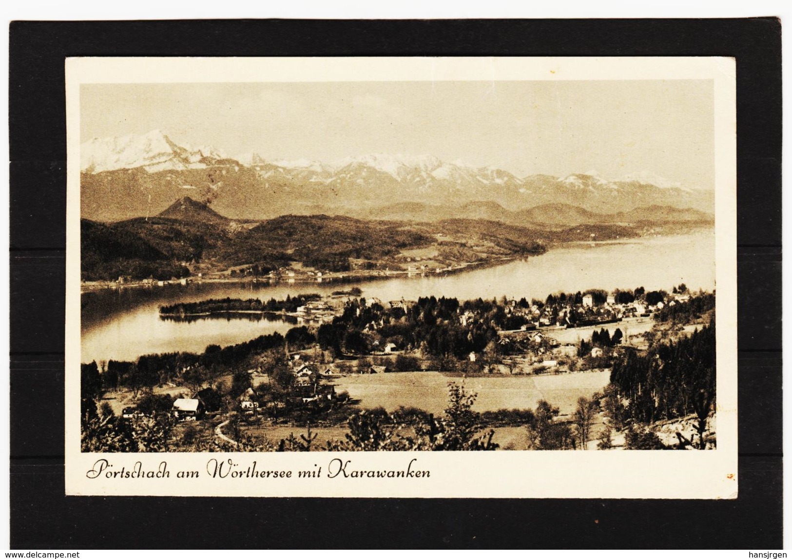 PRW364  POSTKARTE JAHR 1936 PÖRTSCHACH Am WÖRTHERSEE GEBRAUCHT Siehe ABBILDUNG - Pörtschach