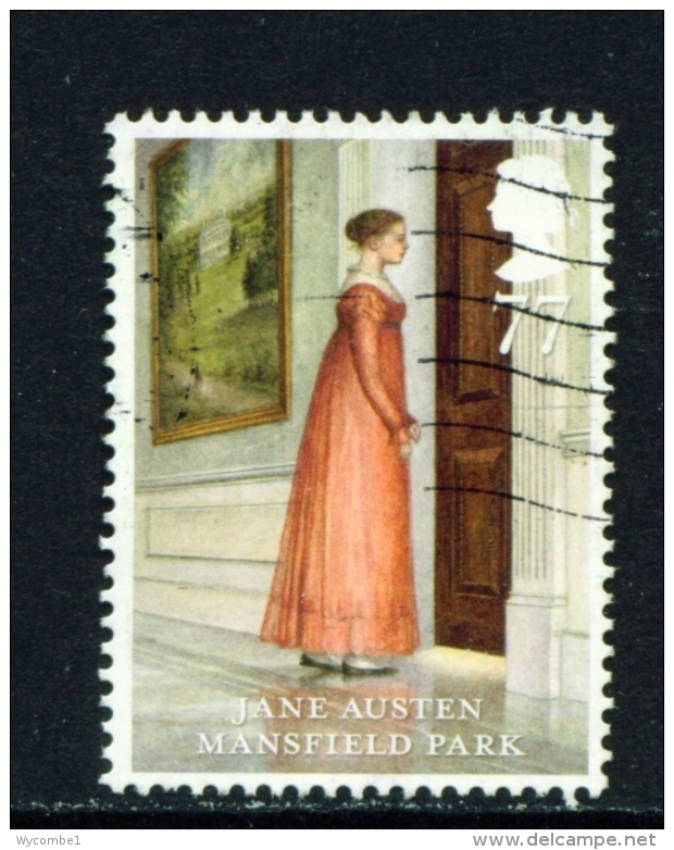 GREAT BRITAIN  -  2013  Jane Austen  77p  Used As Scan - Used Stamps