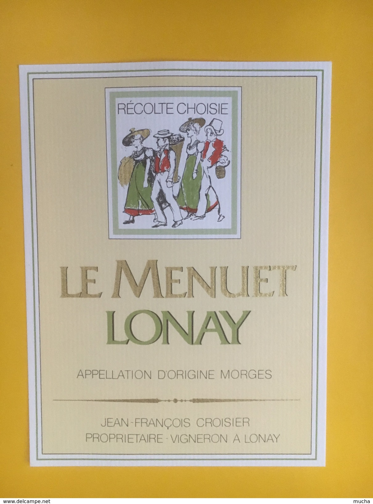 5083 - Le Menuet Lonay  Jean-François Croisier Vaud Suisse - Baile