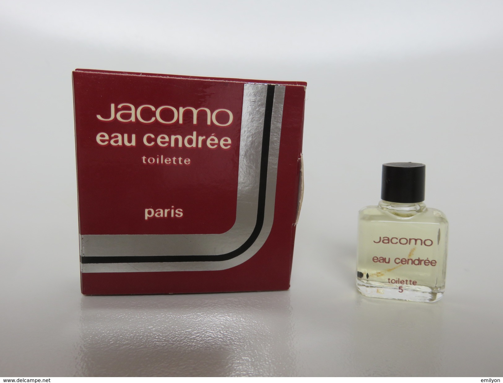 Jacomo - Eau Cendrée - Eau De Toilette - Miniatures Hommes (avec Boite)