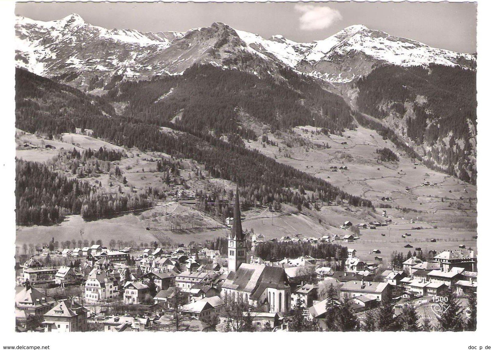 Österreich - Bad Hofgastein - Ortsansicht - Alte Ansicht - Bad Hofgastein