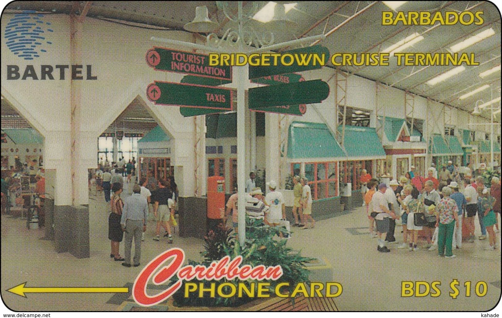 Barbados Phonecard   Bridgetown Cruise Terminal - Barbados (Barbuda)