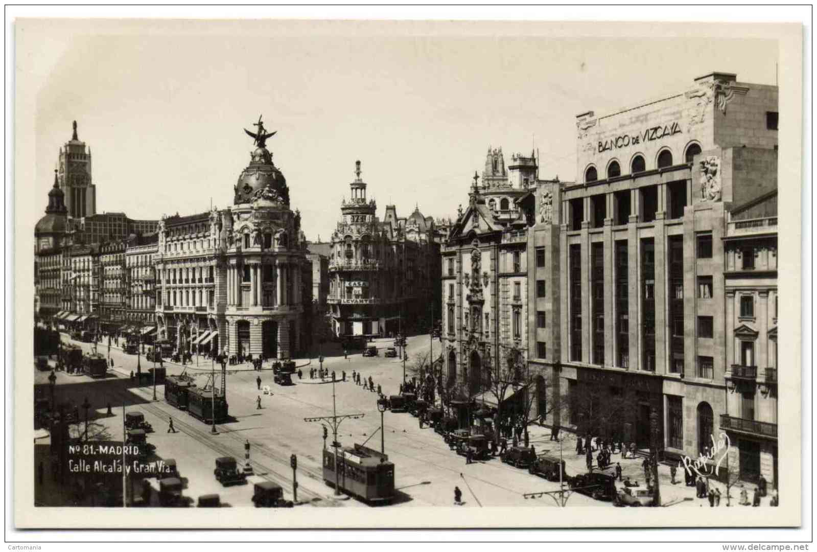 Madrid - Calle Alcalay Gran Via - Madrid