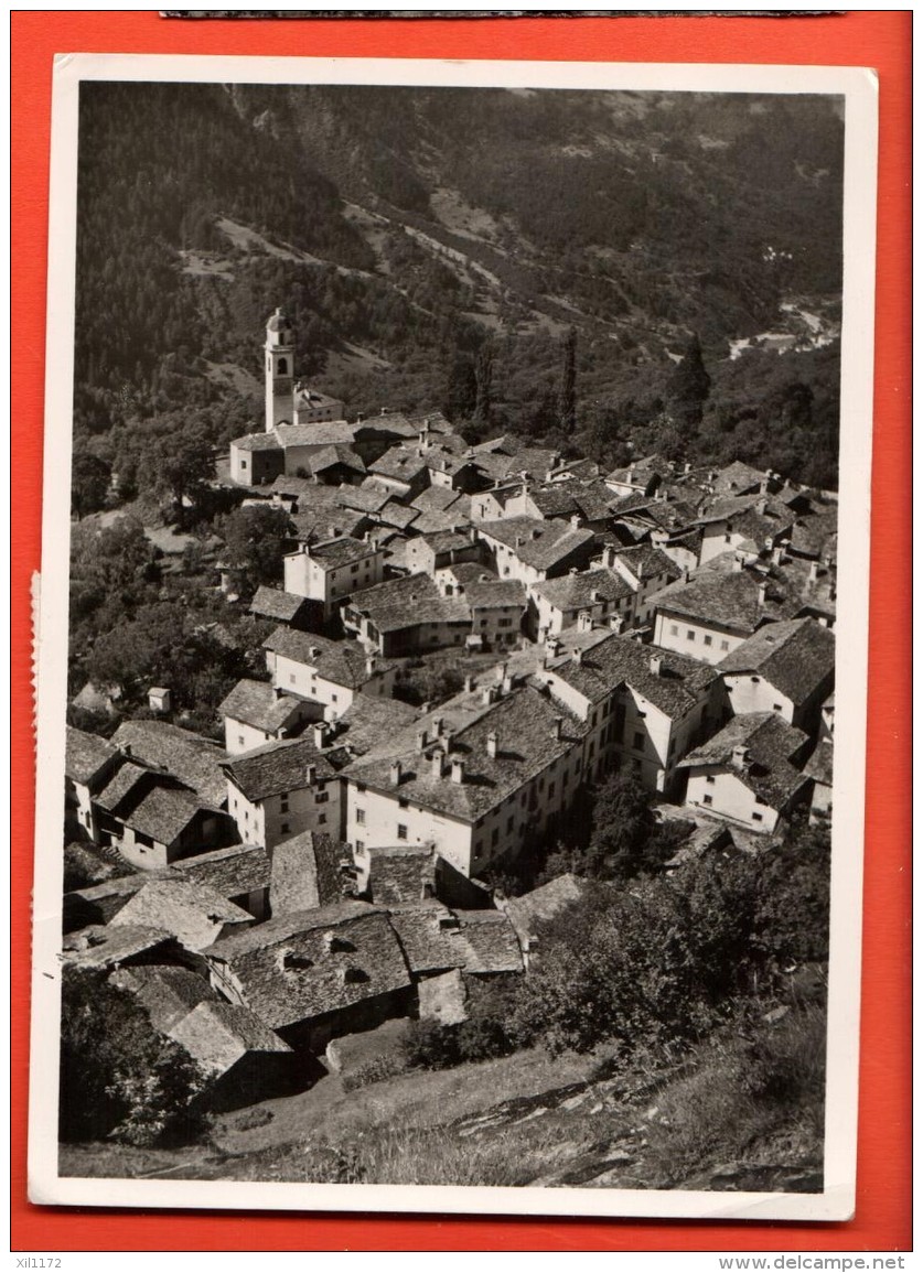 NEF-16  Soglio, Bregaglia  Uber Den Dächern.  Gelaufen In 1945 - Bregaglia