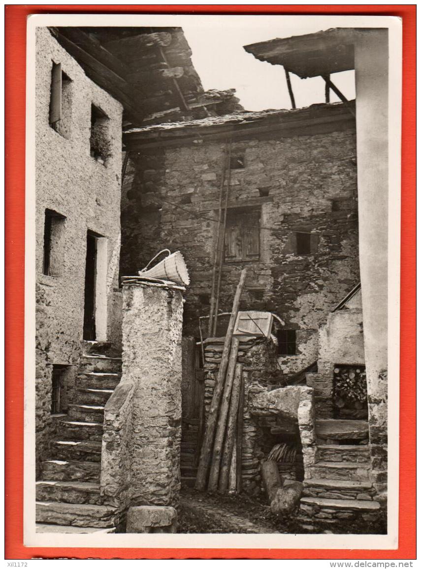 NEF-17  Soglio, Bregaglia  Alter Winkel.  Gelaufen In 1946, Gross Format - Bregaglia