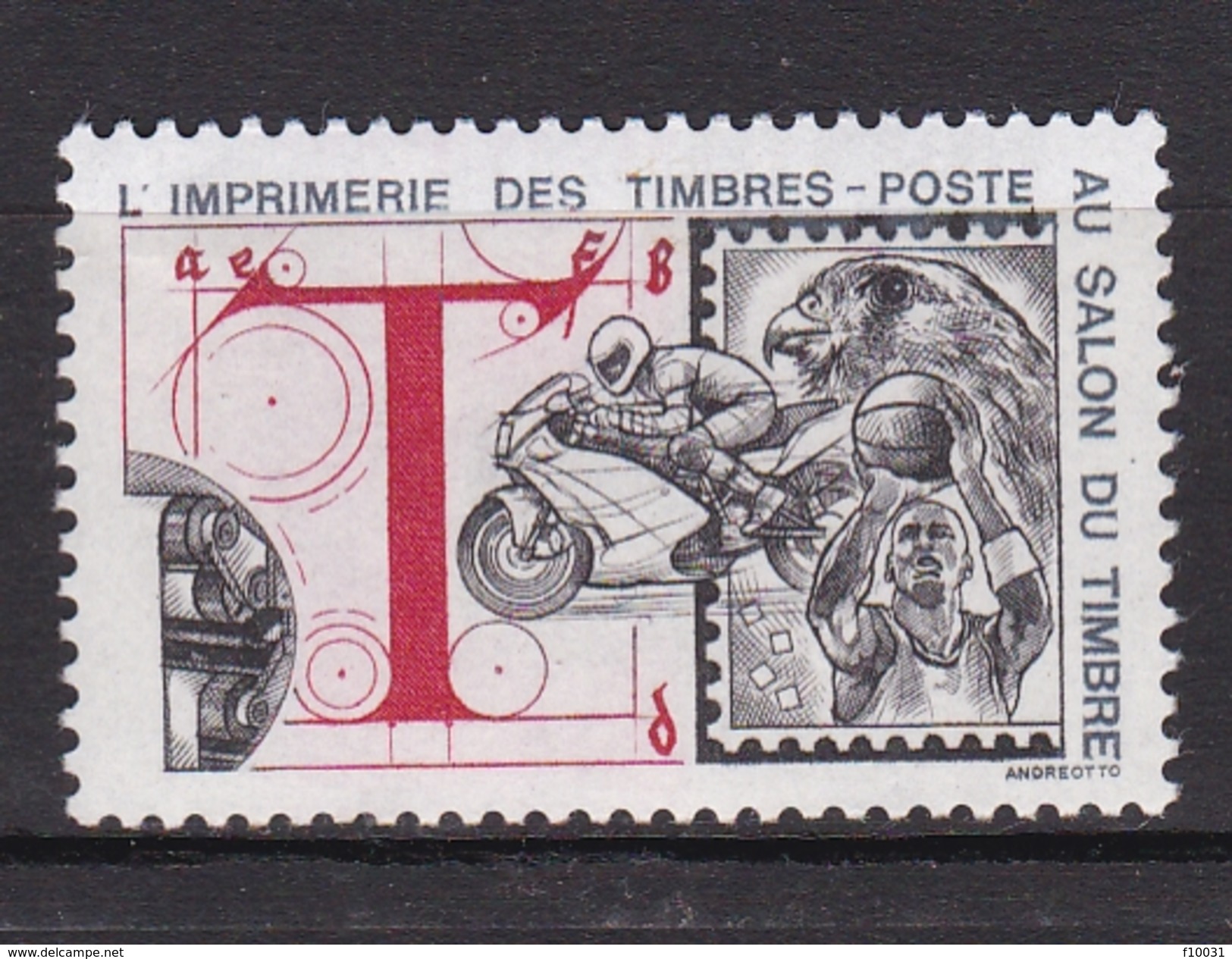 L'Imprimerie Des Timbres Postes Au SALON DU TIMBRE - Esposizioni Filateliche