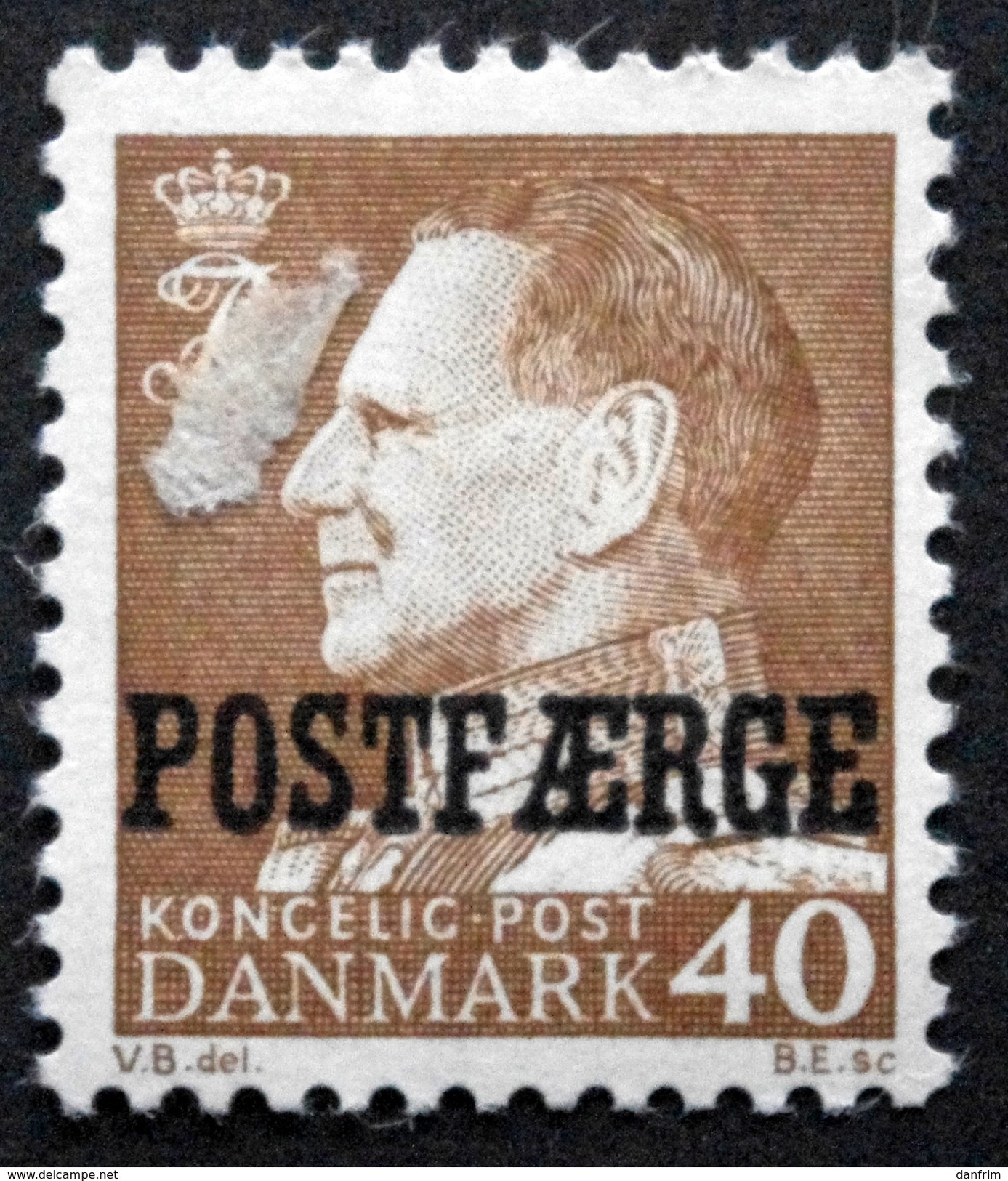 Danmark 1967     MiNr.41 MNH (**) (parti D 327 ) - Paquetes Postales