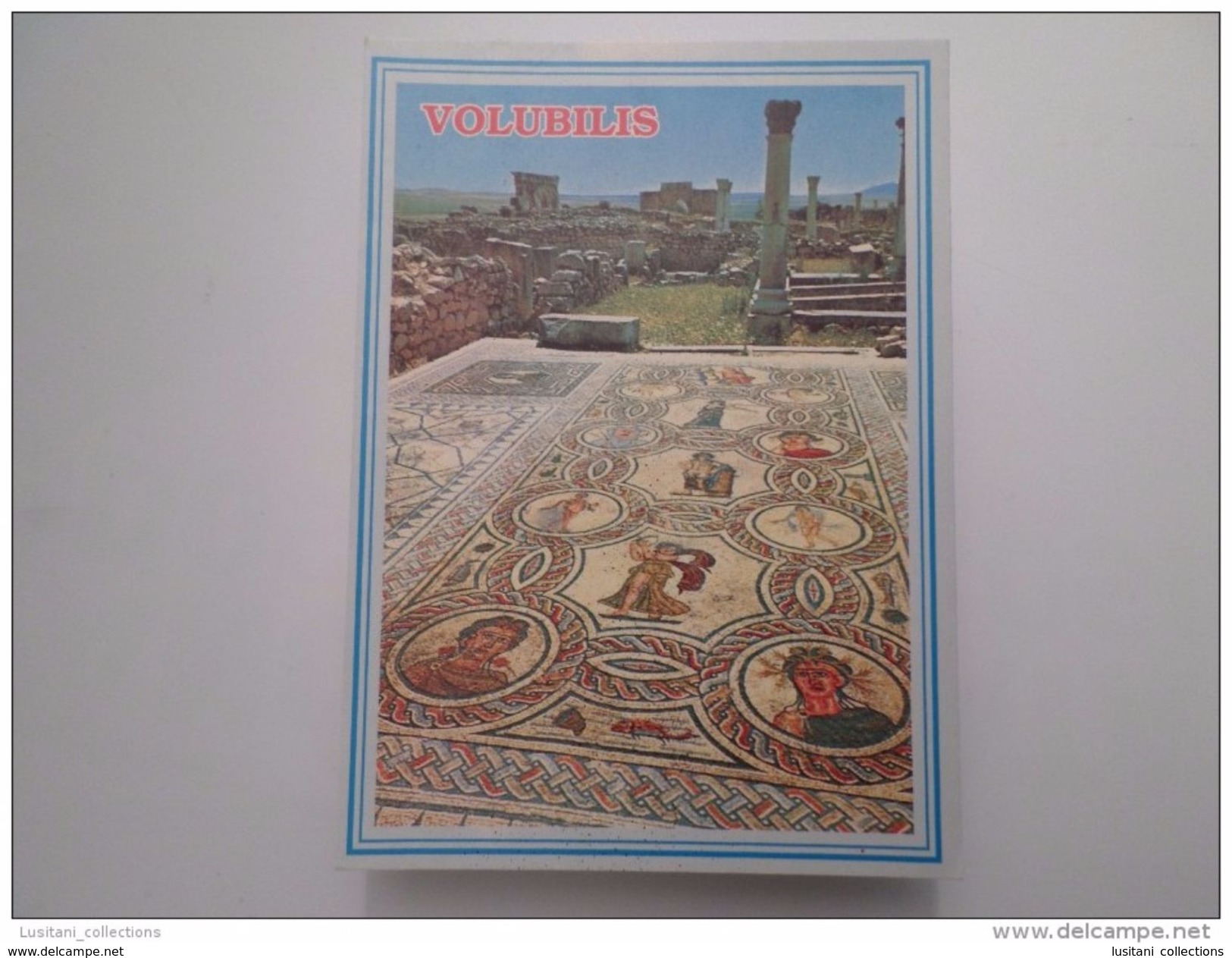 VOLUBILIS AFRICA AFRIKA AFRIQUE MAROC MOROCCO MOSAIES VOLUBILES MOSAIQUES ROMAN EMPIRE ARCHEOLOGY HISTORY POSTCARD - Other & Unclassified