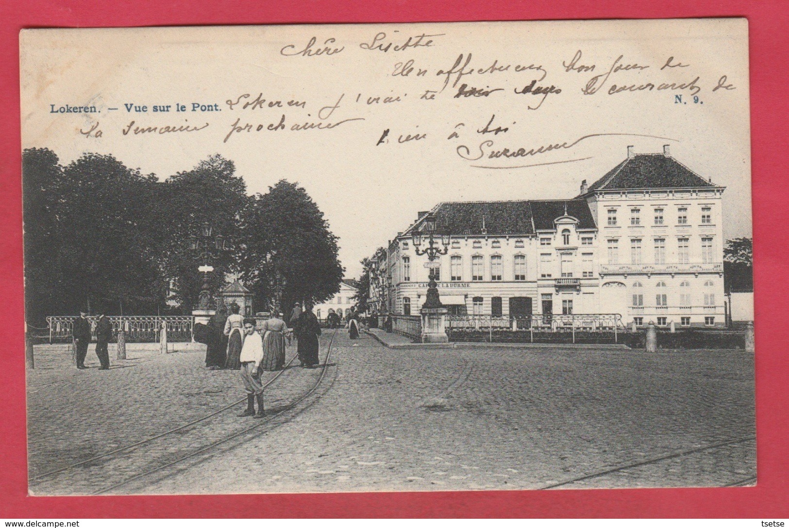 Lokeren - Bekijk Brug - 1906 ( Verso Zien ) - Lokeren