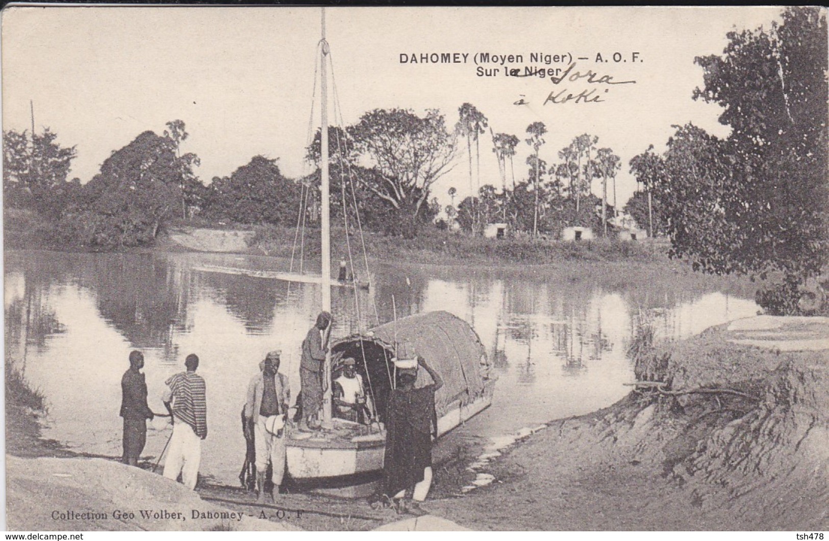 DAHOMEY----( Moyen Niger )--sur Le Niger--voir 2 Scans - Dahomey