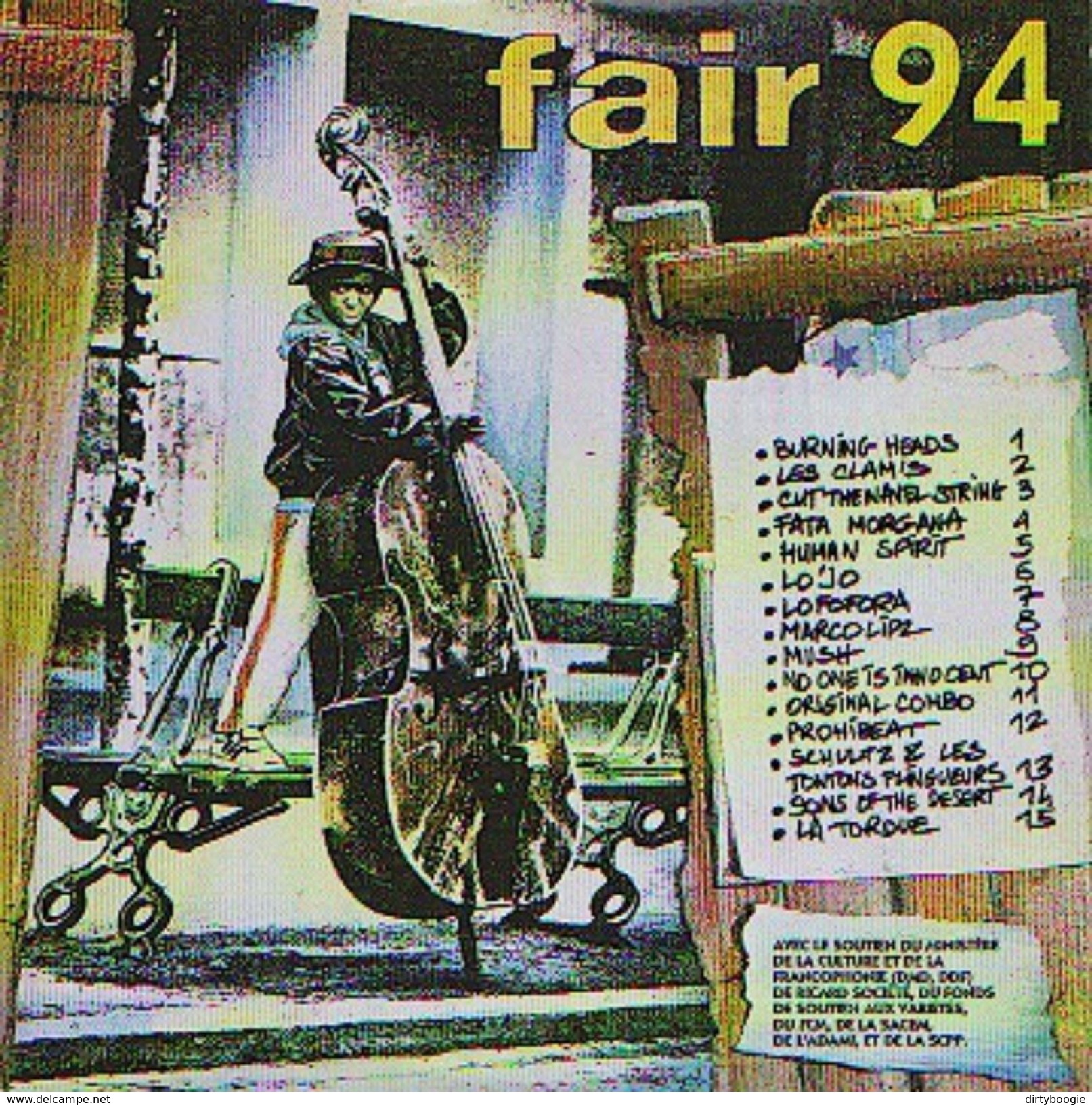 FAIR 94 - CD - BURNING HEADS - LOFOFORA - MUSH - NO ONE IS INNOCENT - SCHULTZ & Les TONTONS FLINGUEURS - Compilations