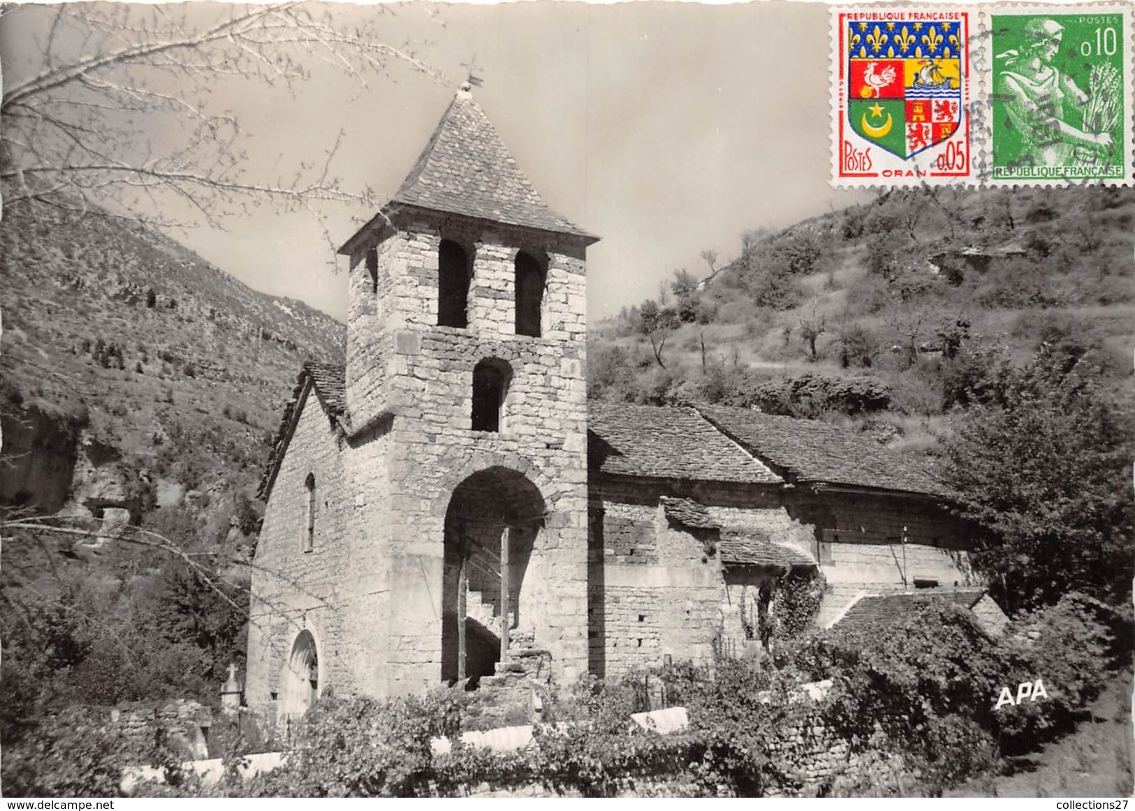 48-SAINT-CHELY-DU-TARN-L'EGLISE ROMANE - Autres & Non Classés