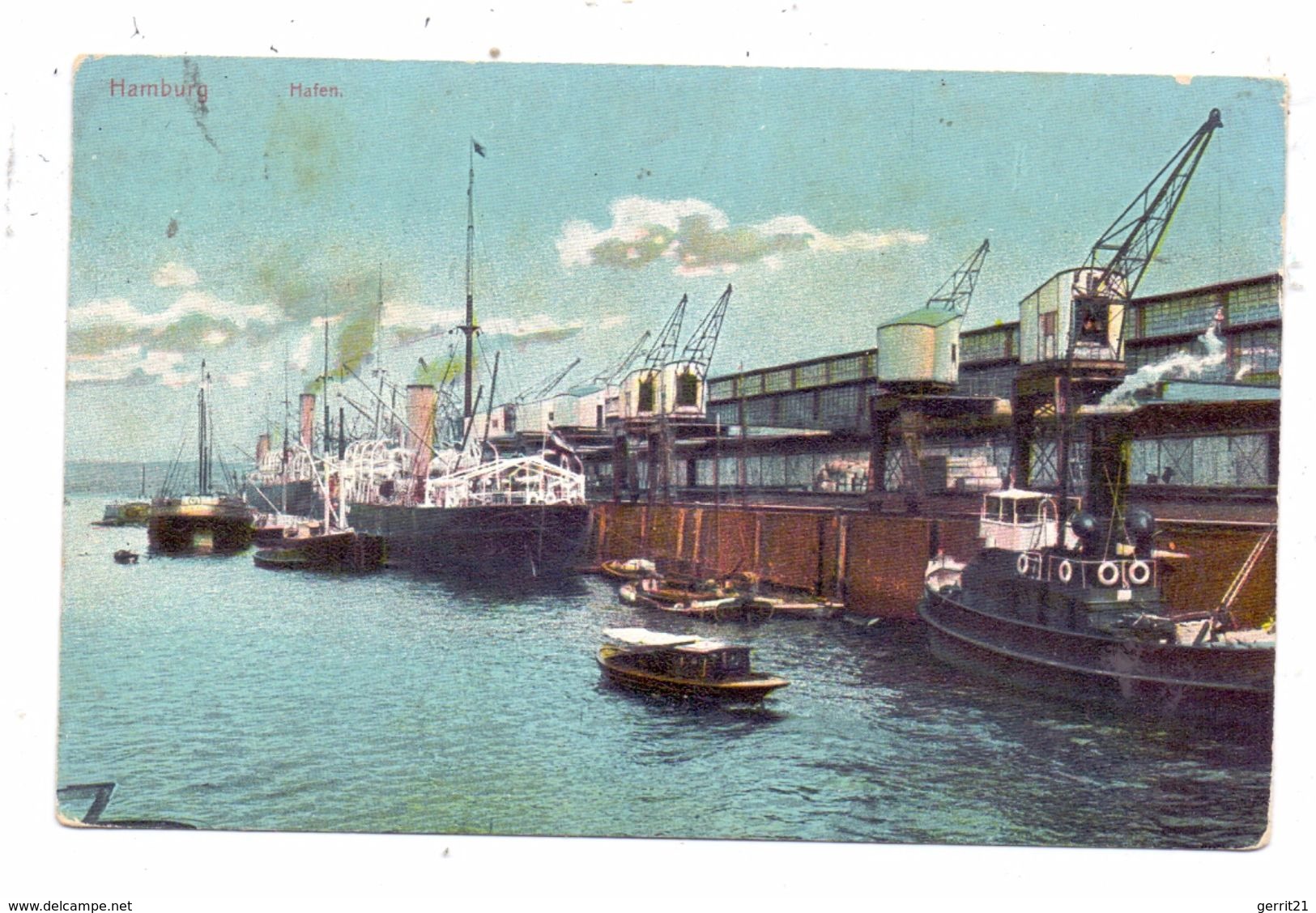 SCHLEPPER - Hamburger Hafen, Knackstedt & Näther, 1906 - Remorqueurs