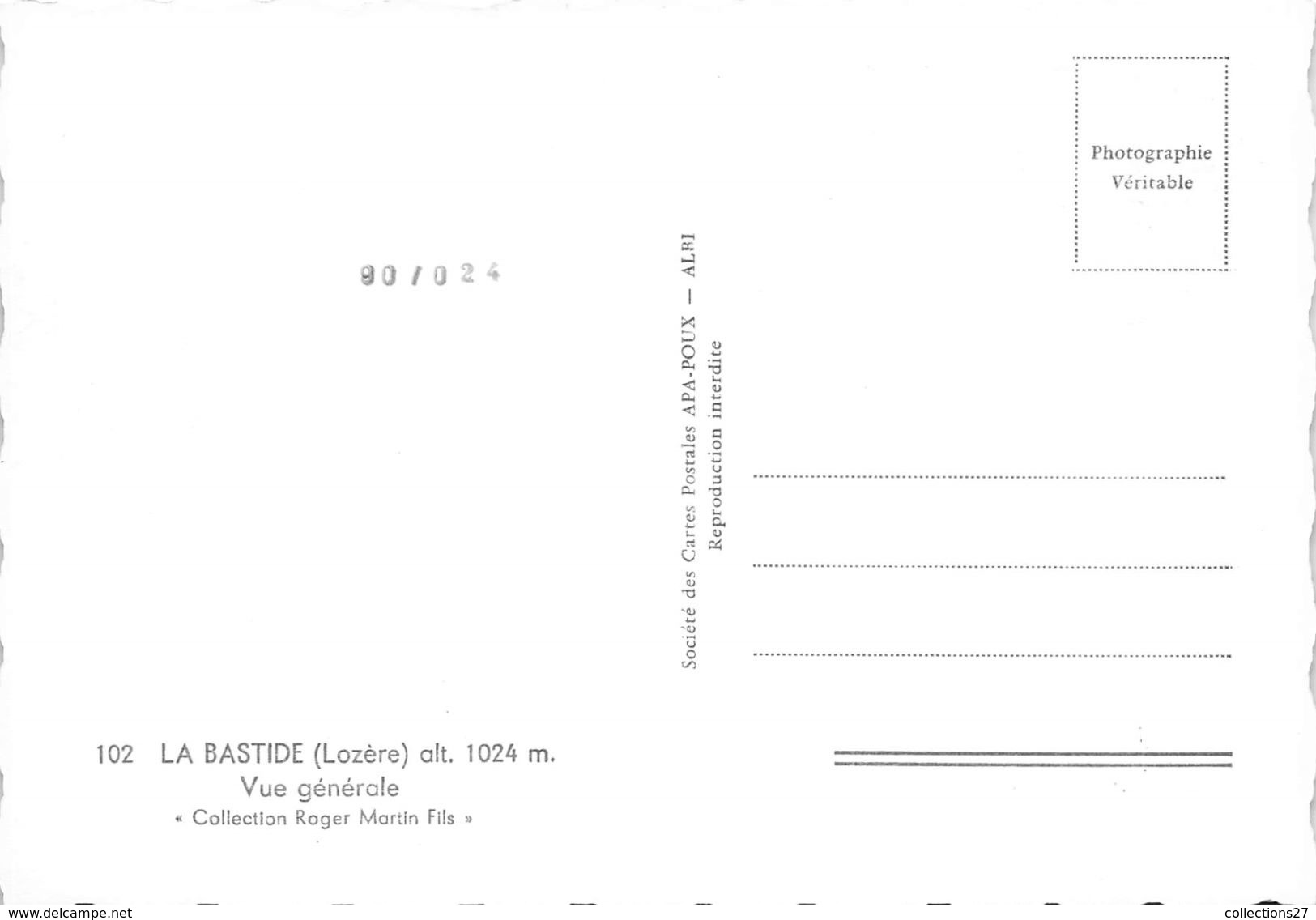 48-LA BASTIDE- VUE GENERALE - Autres & Non Classés