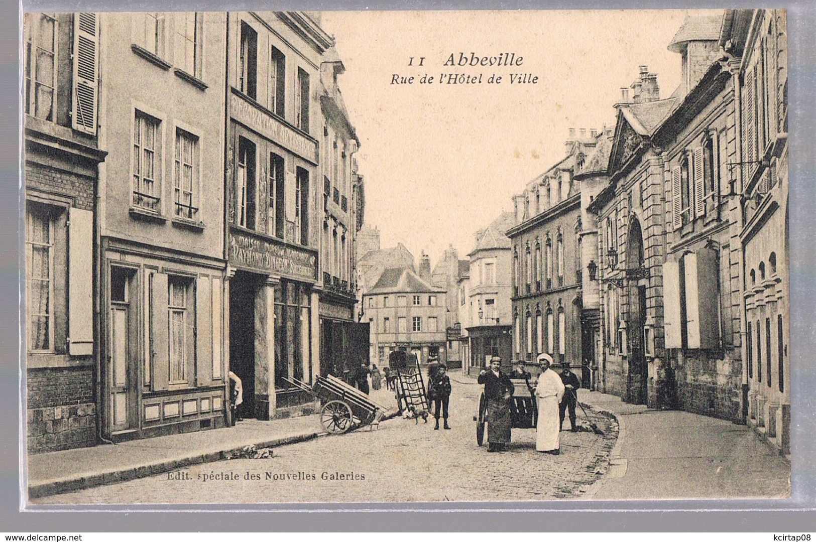 ABBEVILLE . Rue De L'Hôtel-de-Ville . - Abbeville