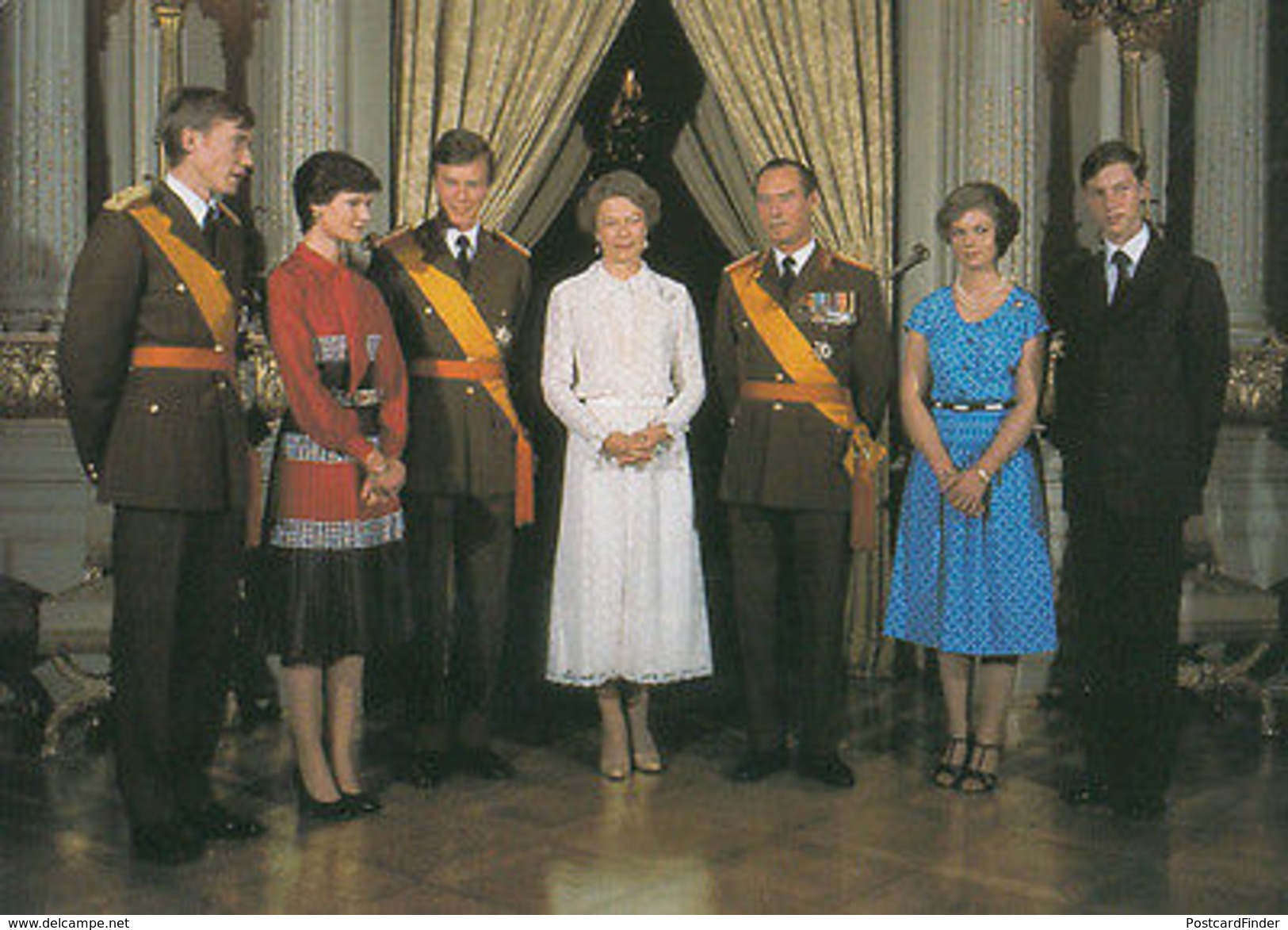 Luxembourg La Famille Grand Ducale Postcard - Other & Unclassified