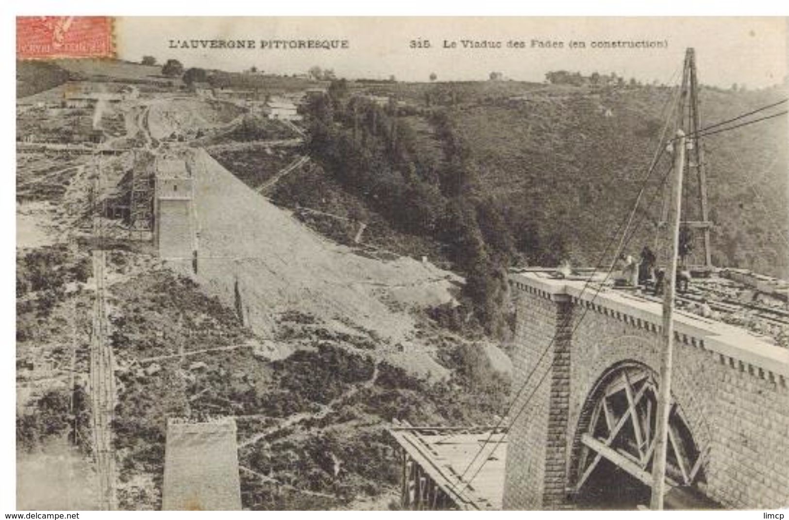 Viaduc Des Fades En Construction: Petite Animation, Cliché Peu Fréquent - Autres & Non Classés