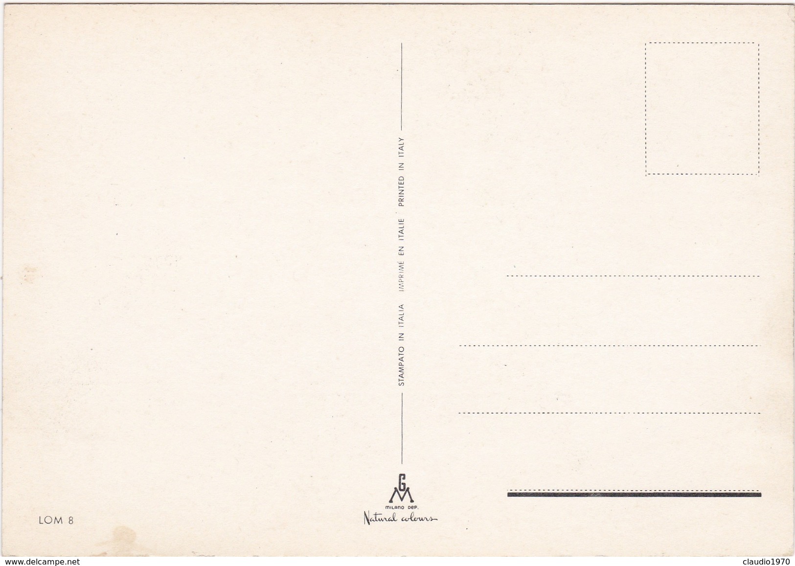 CARTOLINA - POSTCARD  - LOMBARDIA - Altri & Non Classificati