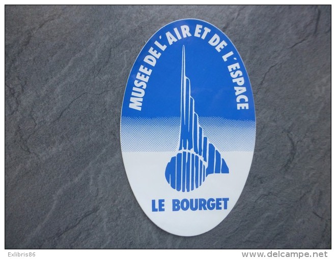 AVIATION Autocollant Le Bourget, Musée De L'air Et De L'espace    ; Ref  707 VP 35 - Stickers