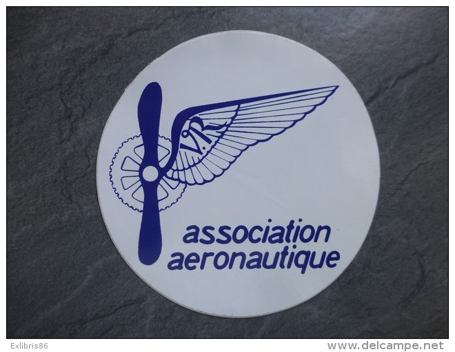 AVIATION Autocollant  Association Aéronautique ; Ref  735 VP 35 - Aufkleber